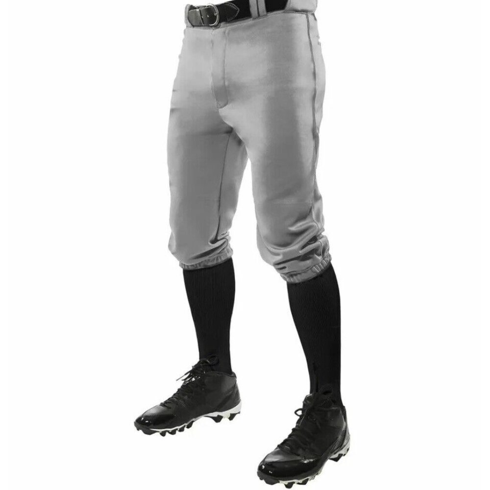 NWT Champro Gray Baseball Pants Youth Large Knicker Style ($20)